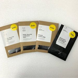 Knix Essential Boyshort Thong Panties - 4Pk Size S